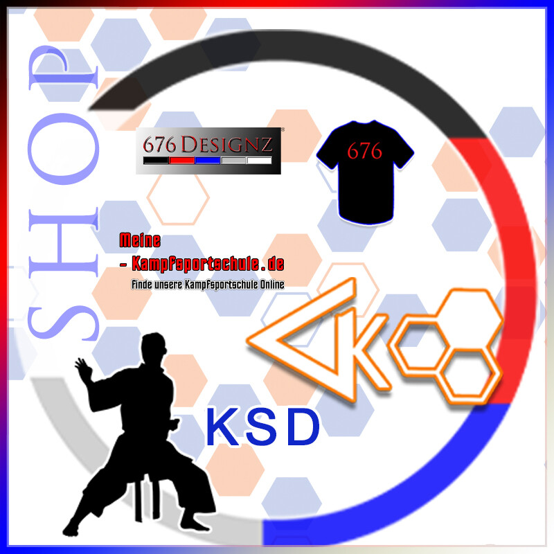 Info-Grafik mit Brand zu den neuen Shop´s der Designagentur - Design Kampfsport - Kampfsportschule