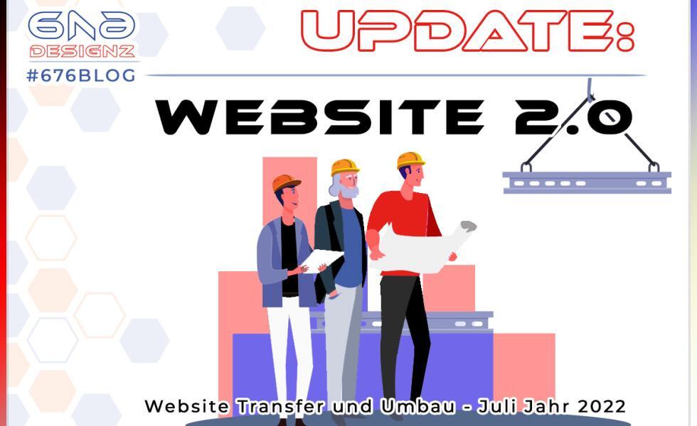 #676Blog - Update Website 2.0 - Designagentur