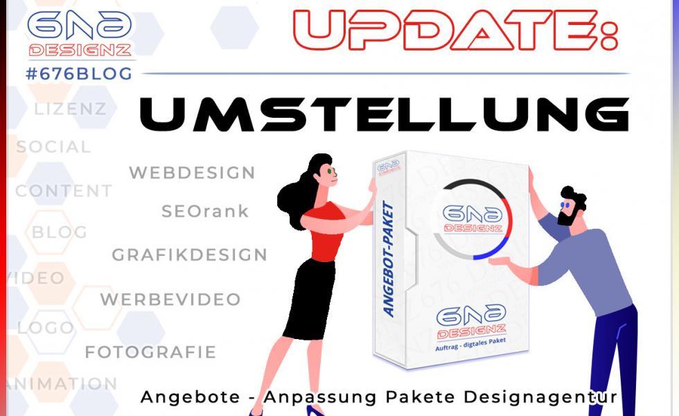 #676Blog - Update Umstellung Angebote - Designagentur