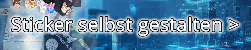 Partner Sticker Mule - Sticker selbst gestalten